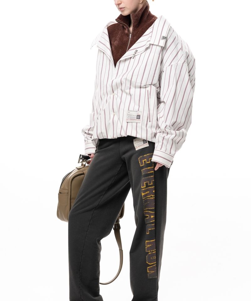 Shifted Layer Stripe Shirt