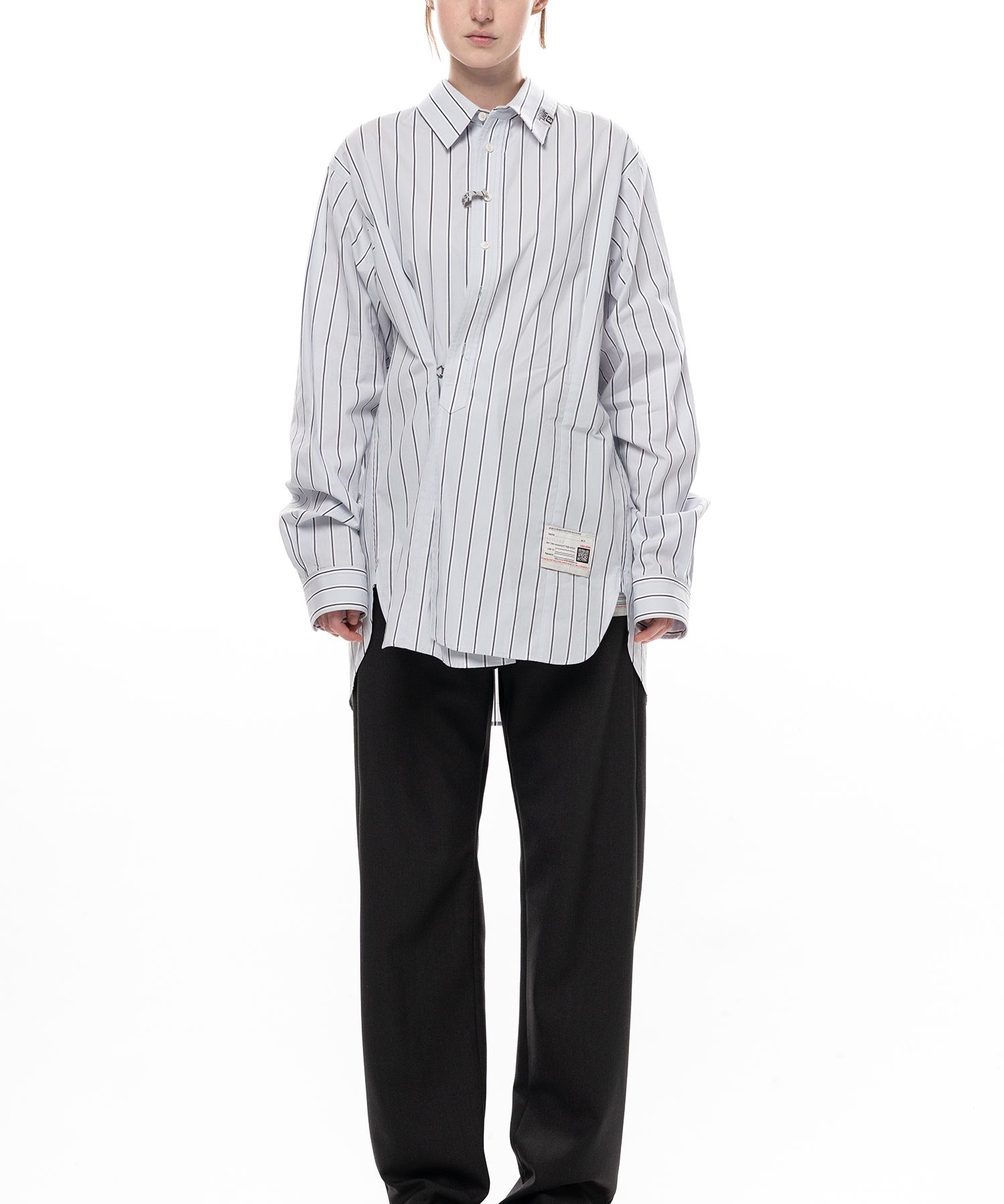 Switch Front Stripe Shirt