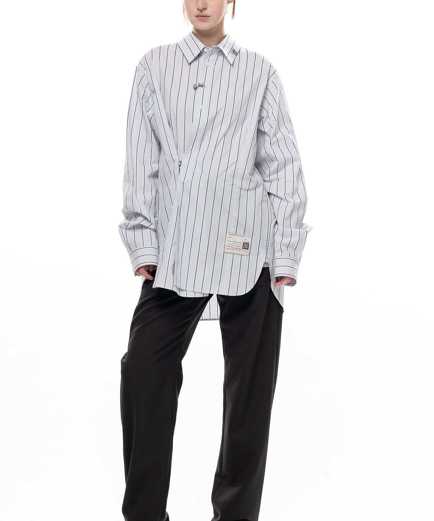Switch Front Stripe Shirt