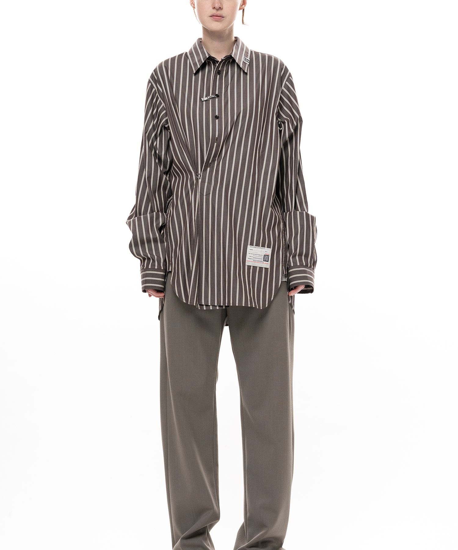 Switch Front Stripe Shirt