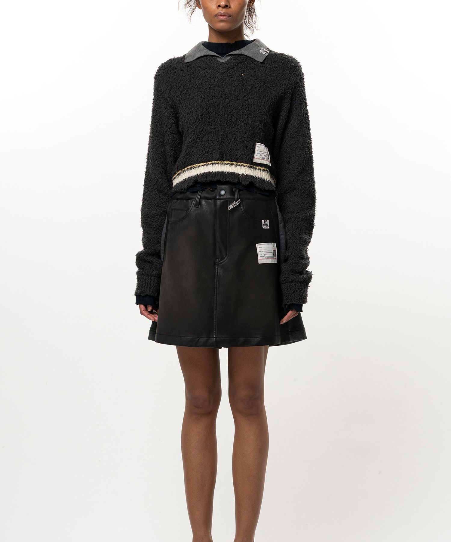Triple Layered Knit Sweater