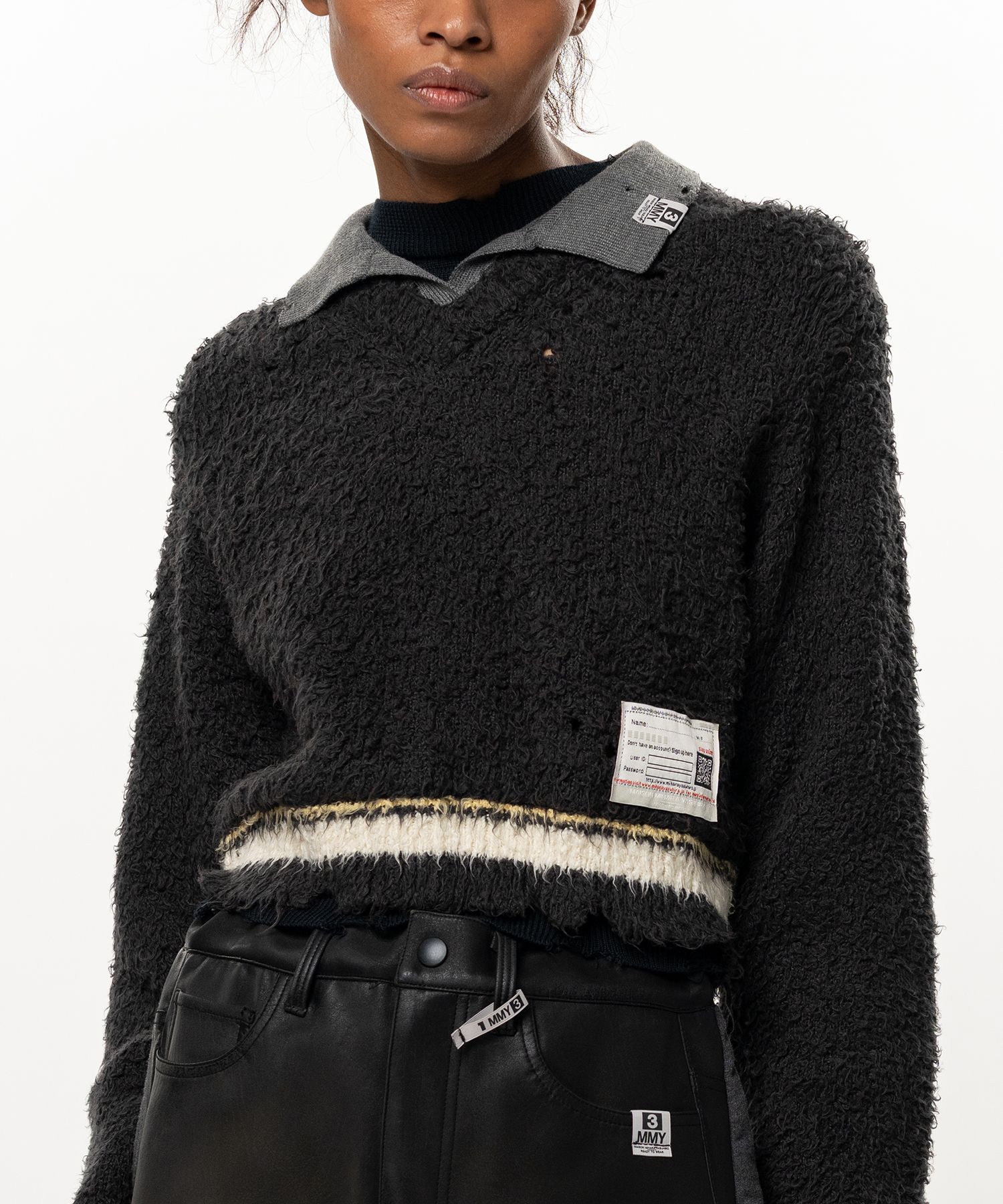 Triple Layered Knit Sweater