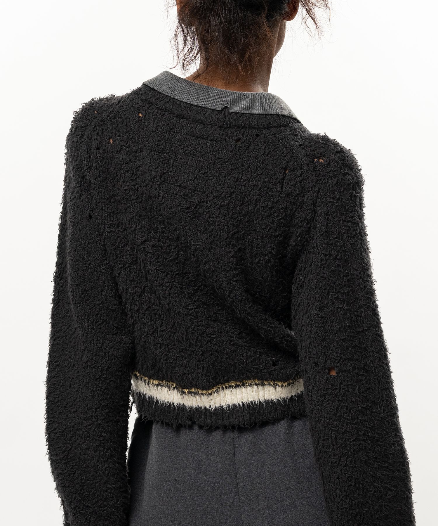 Triple Layered Knit Sweater