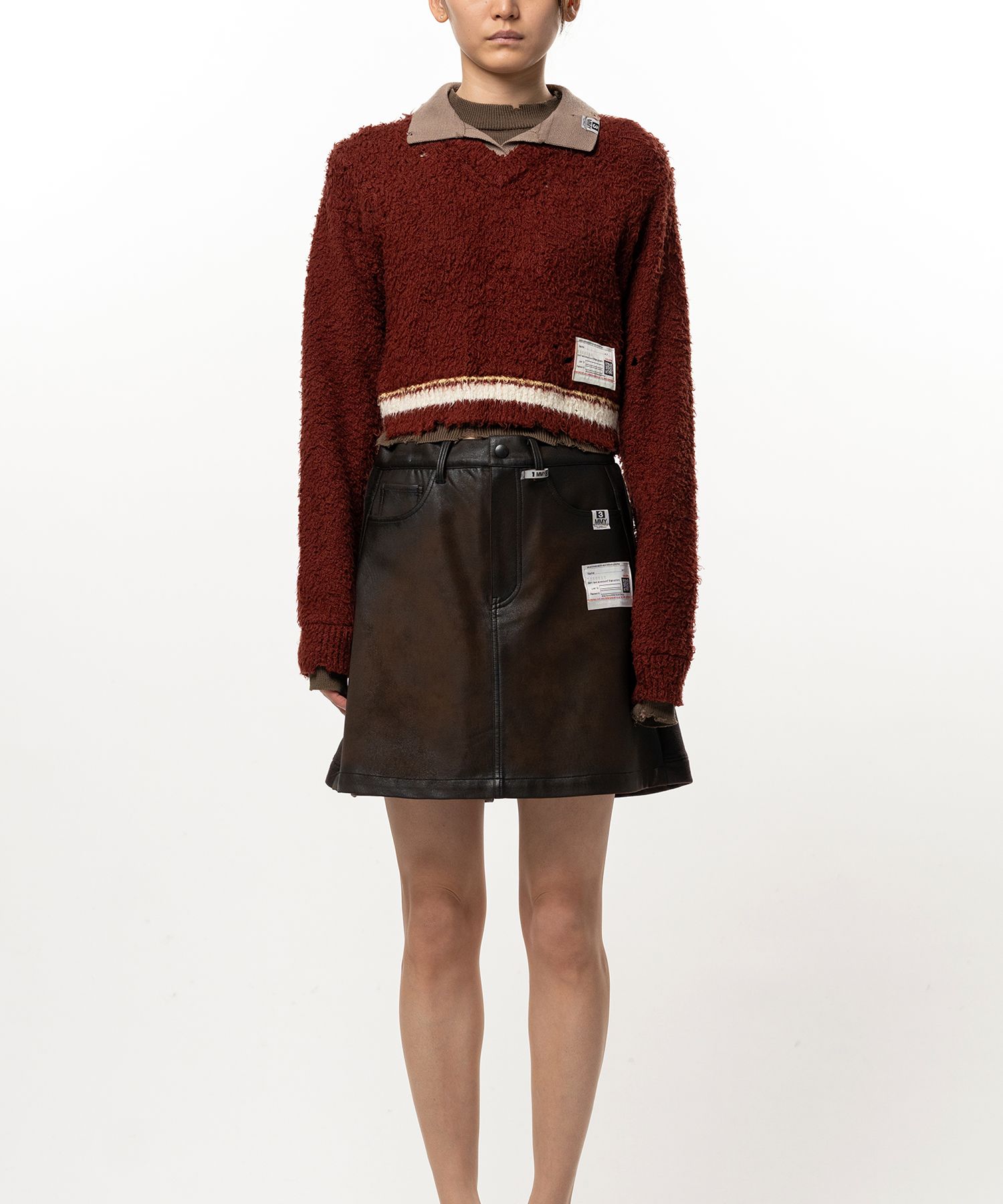 Triple Layered Knit Sweater