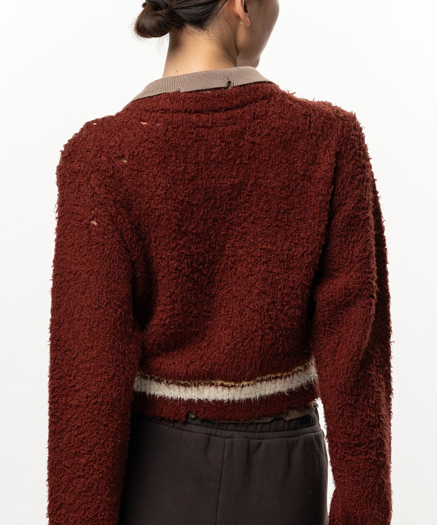 Triple Layered Knit Sweater