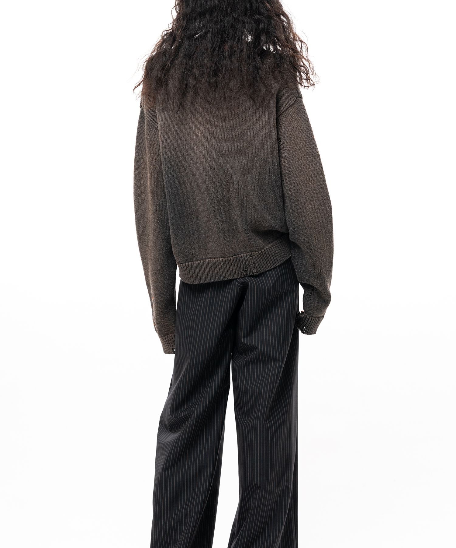 Apple Jacquard Knit Sweater