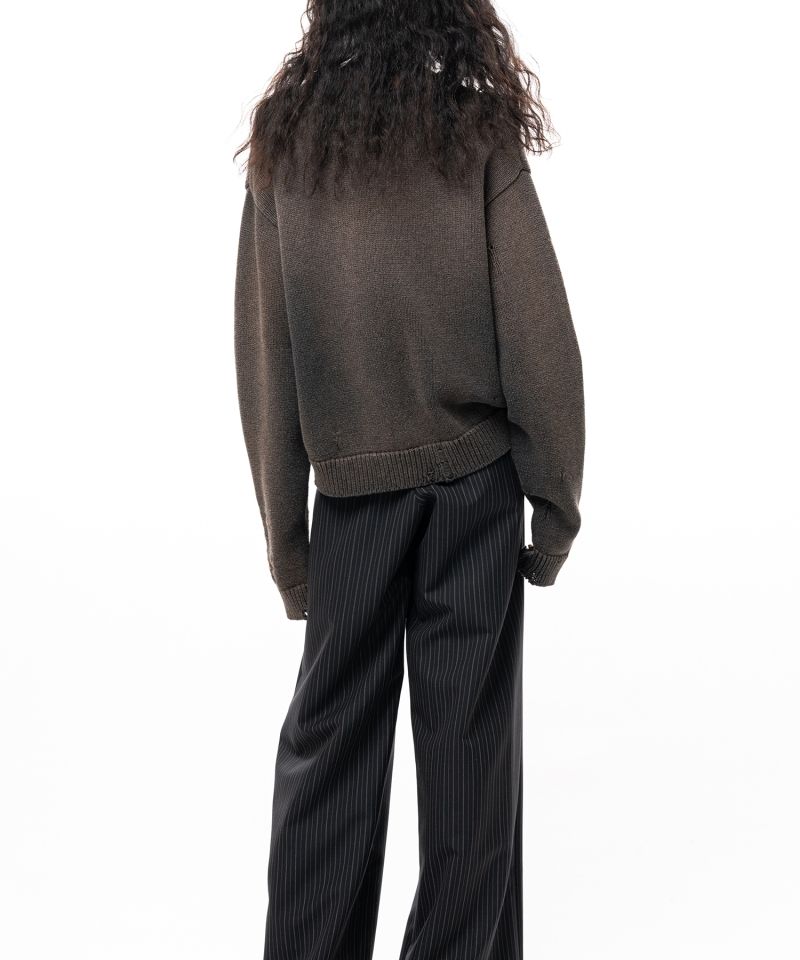Apple Jacquard Knit Sweater