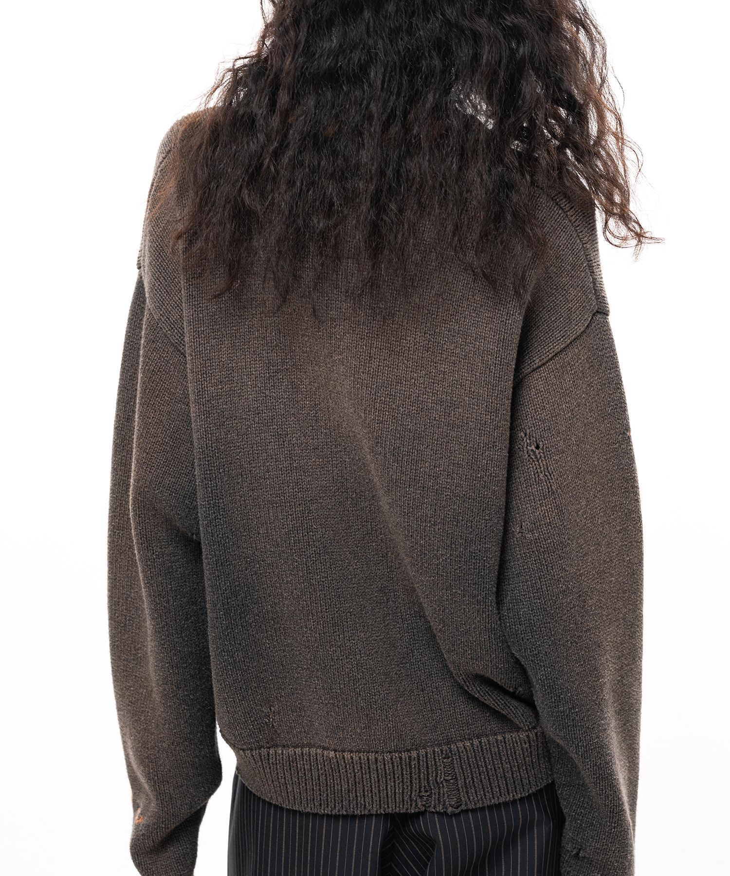 Apple Jacquard Knit Sweater