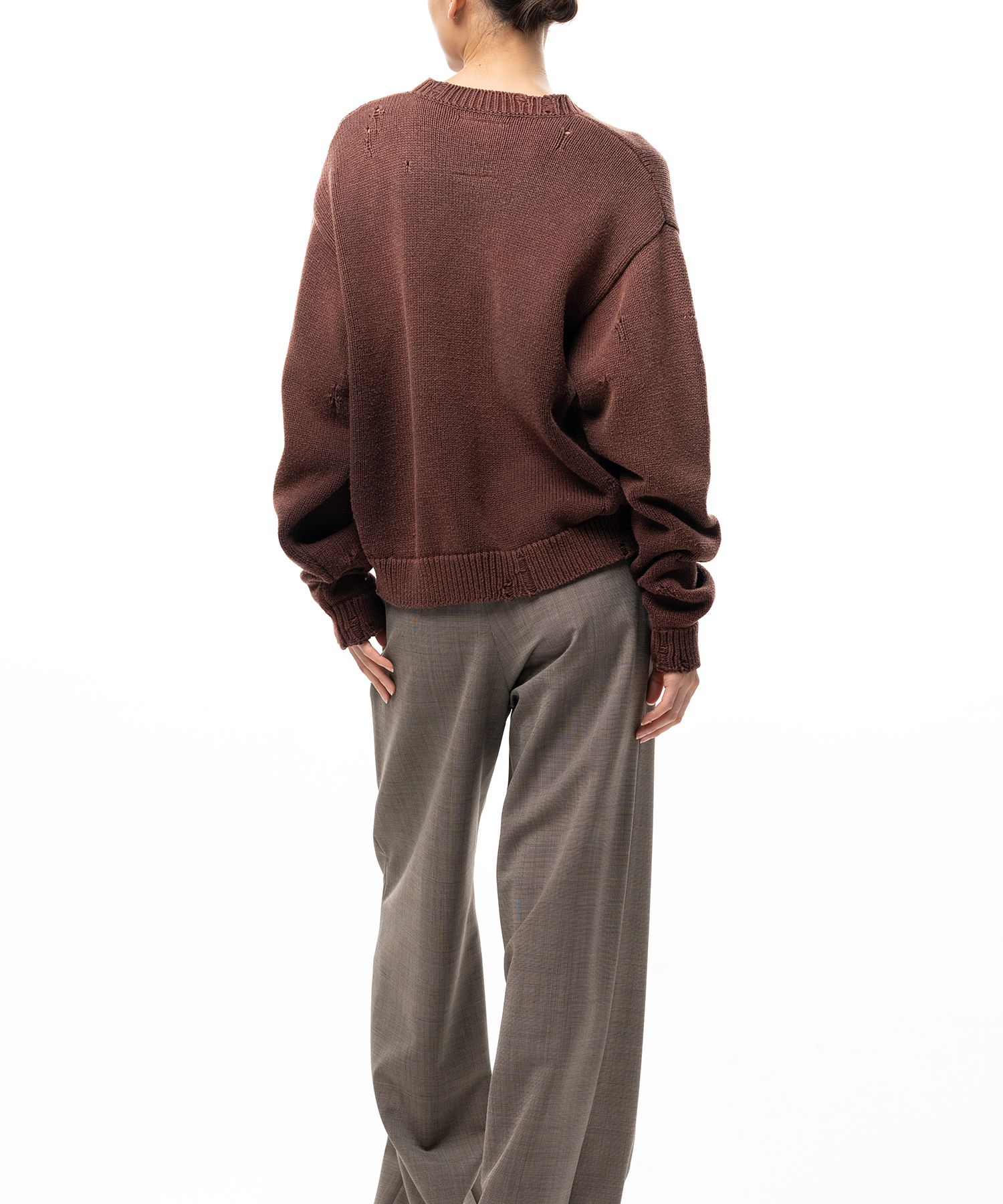 Apple Jacquard Knit Sweater