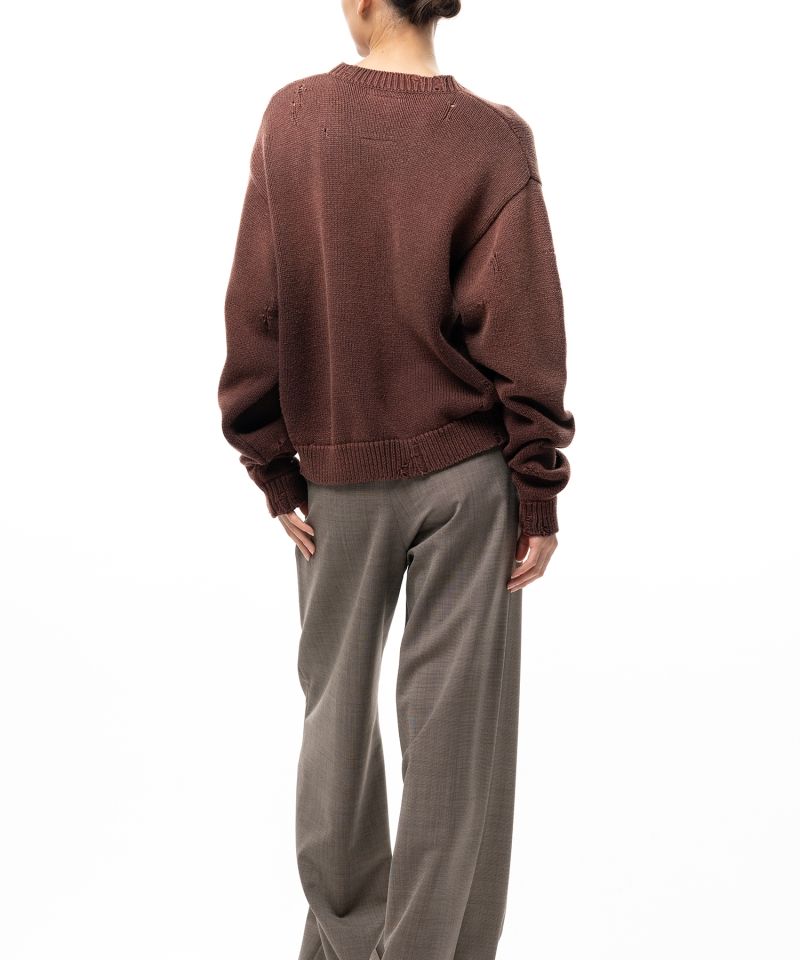 Apple Jacquard Knit Sweater
