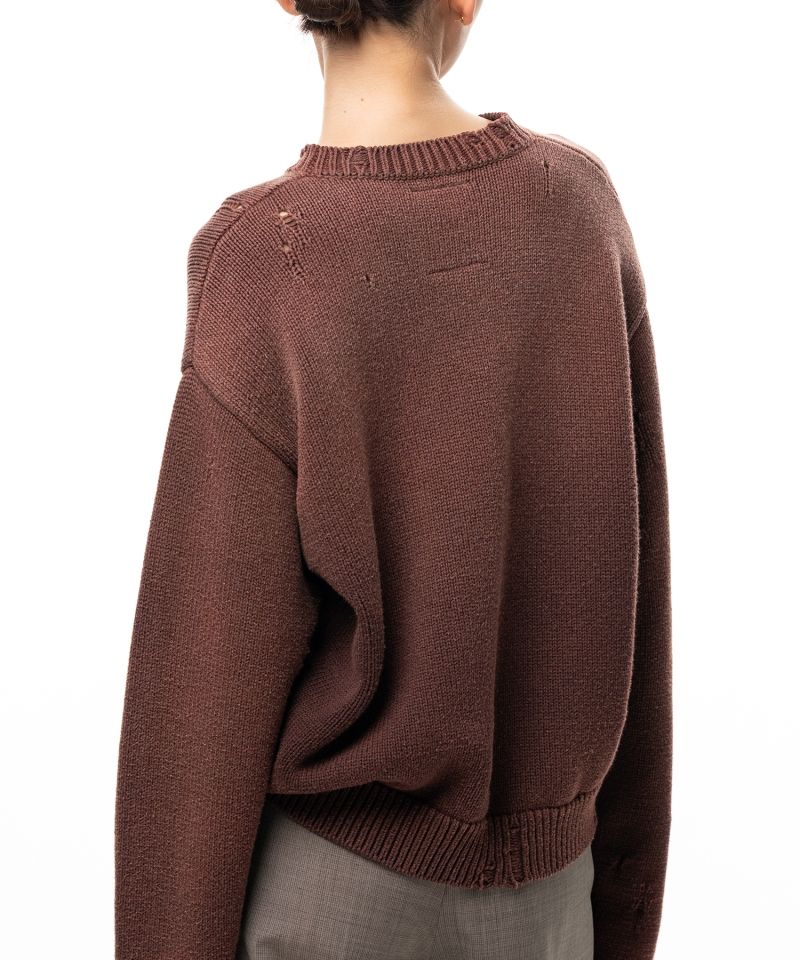 Apple Jacquard Knit Sweater