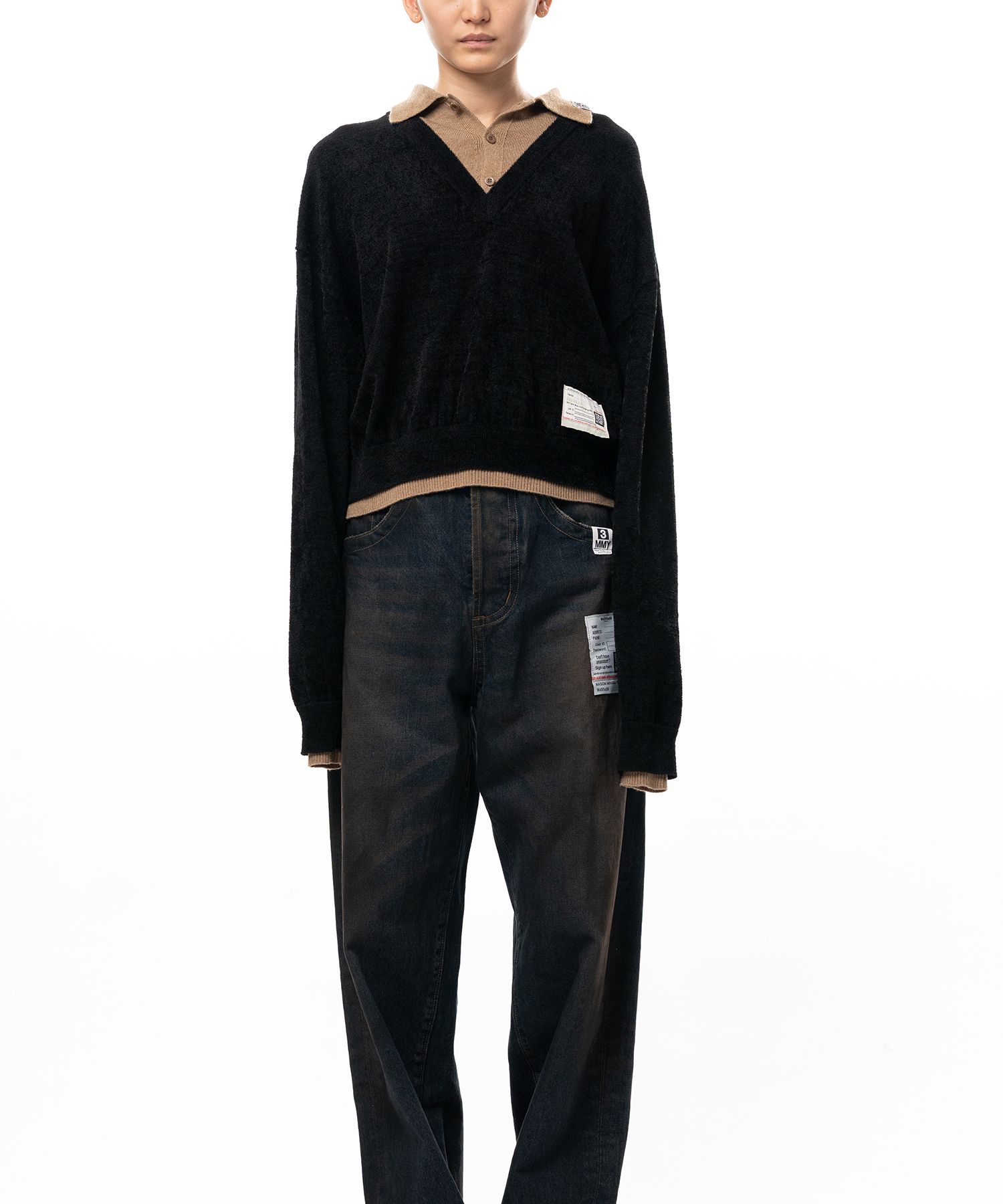 Layered Knit Sweater