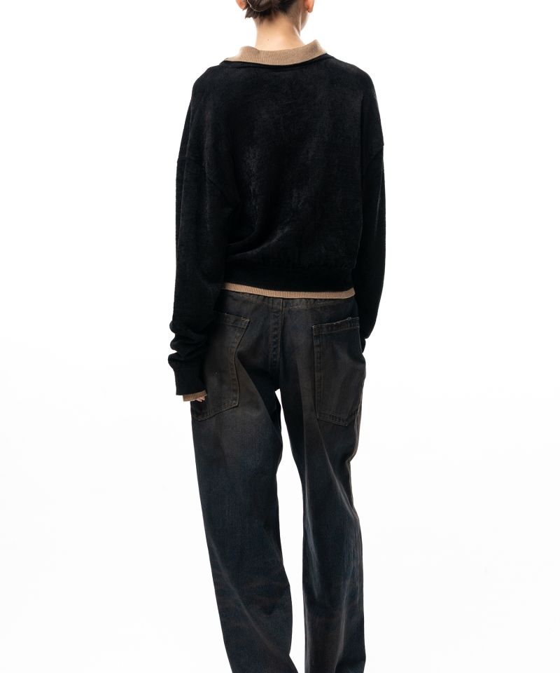Layered Knit Sweater