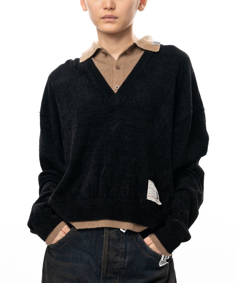 Layered Knit Sweater