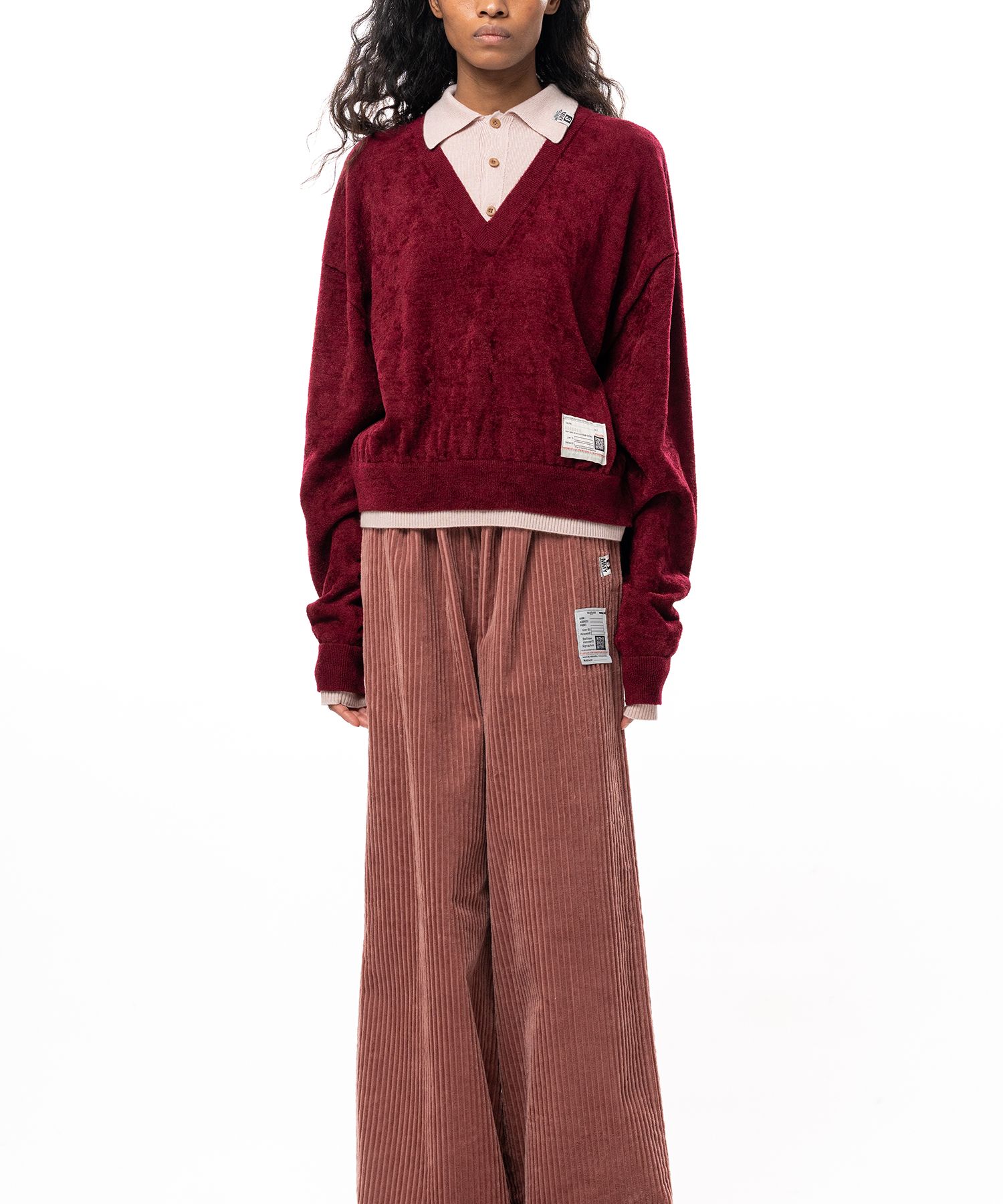 Layered Knit Sweater