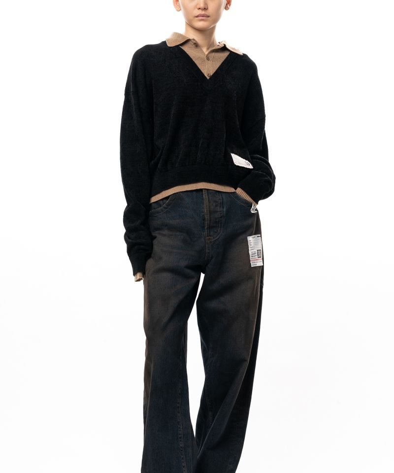 Layered Knit Sweater