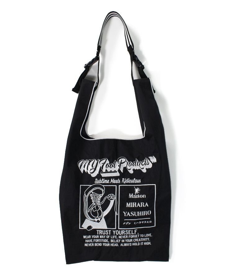 BALL & CHAIN Eco bag with strap