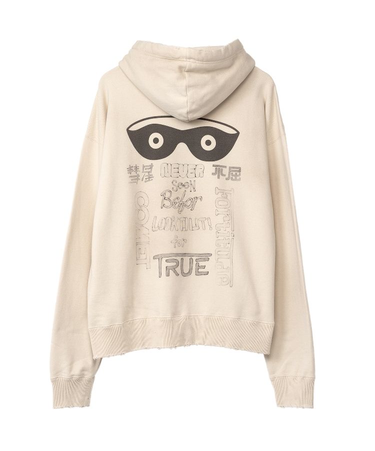 Mendrill X GS. Distressed Hoodie