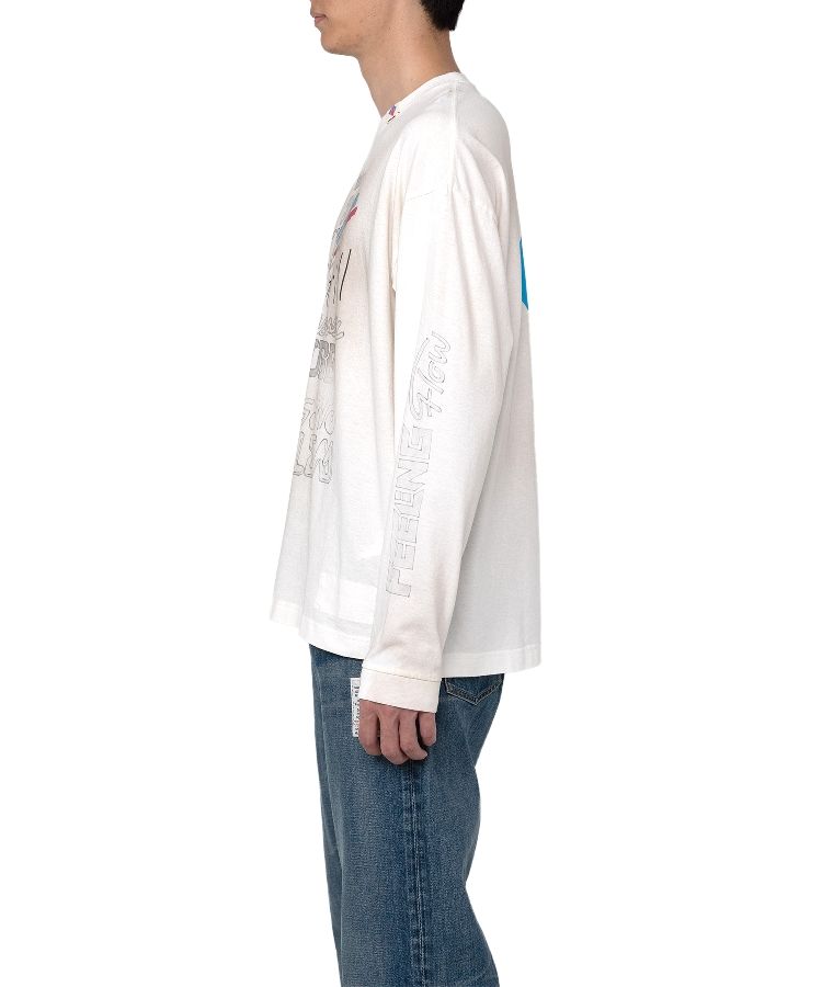 Mendrill X GS. Distressed L/S Tee