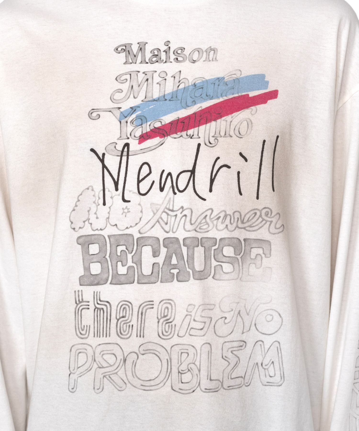 Mendrill X GS. Distressed L/S Tee
