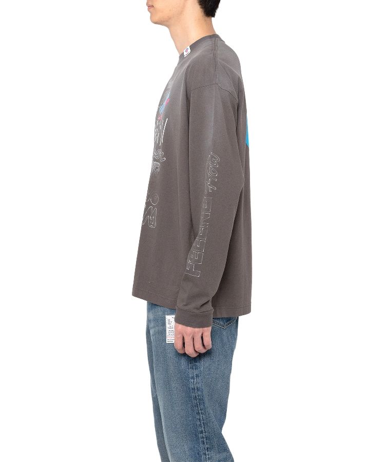 Mendrill X GS. Distressed L/S Tee