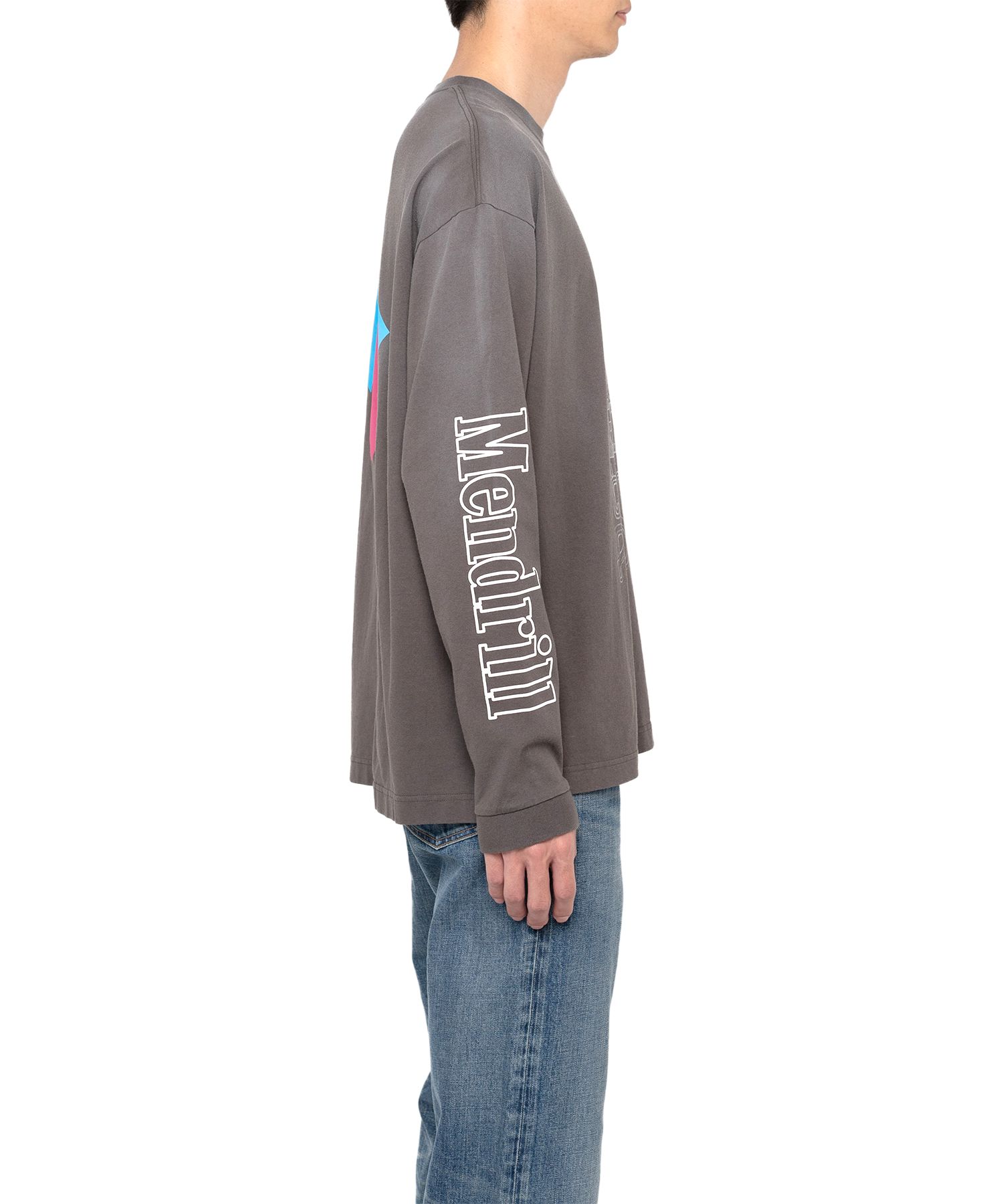 Mendrill X GS. Distressed L/S Tee