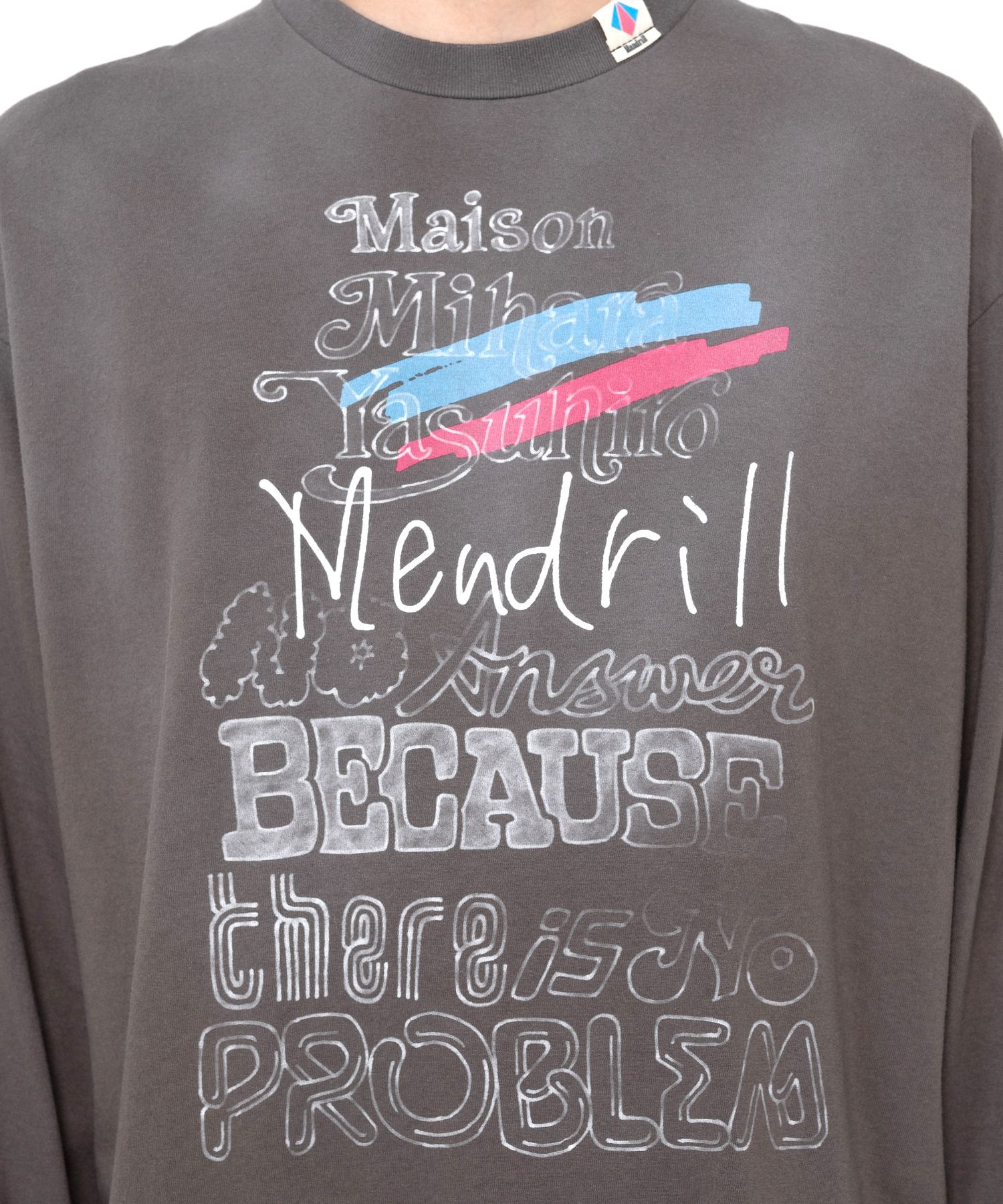 Mendrill X GS. Distressed L/S Tee