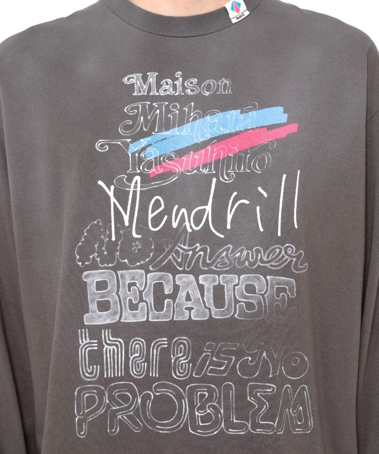 Mendrill X GS. Distressed L/S Tee
