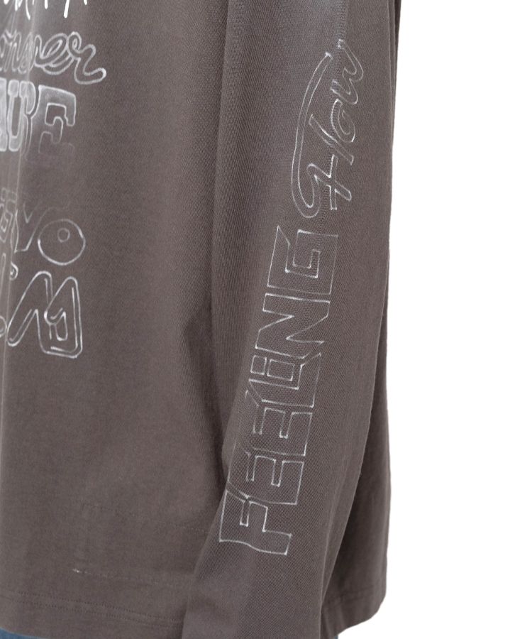 Mendrill X GS. Distressed L/S Tee