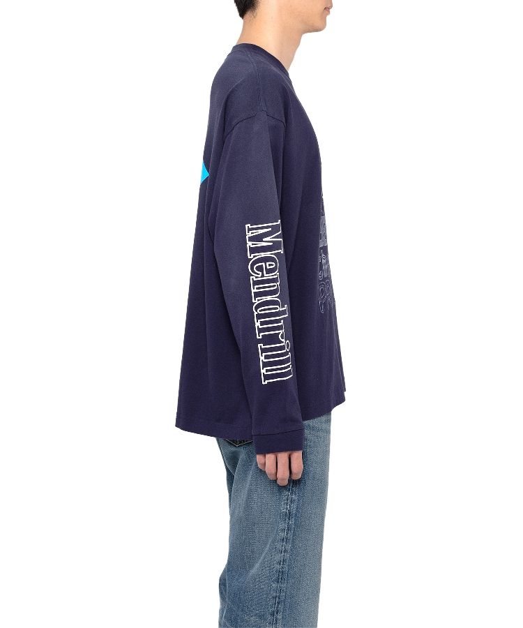 Mendrill X GS. Distressed L/S Tee