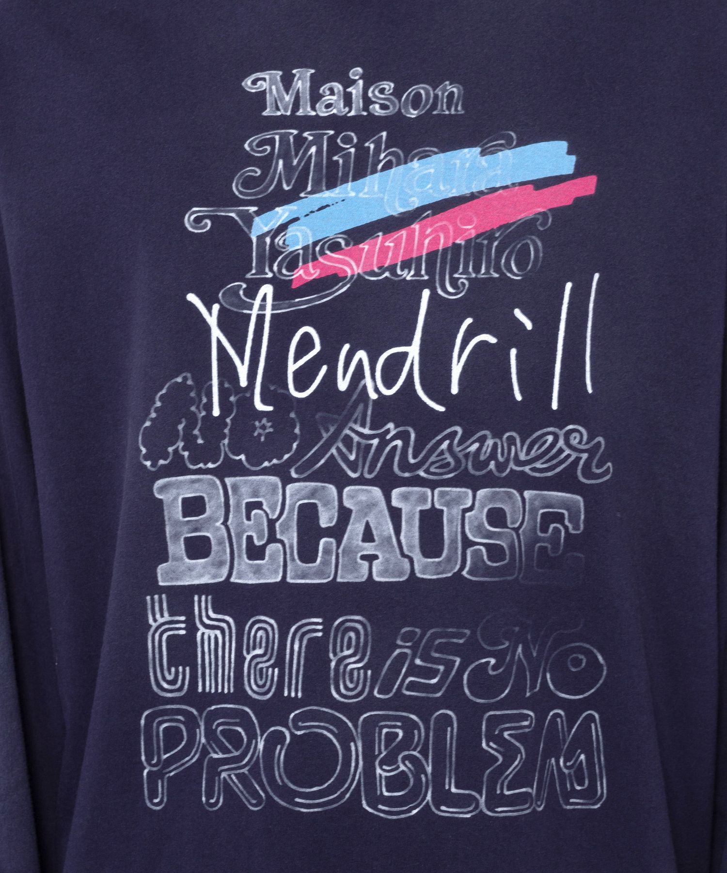 Mendrill X GS. Distressed L/S Tee