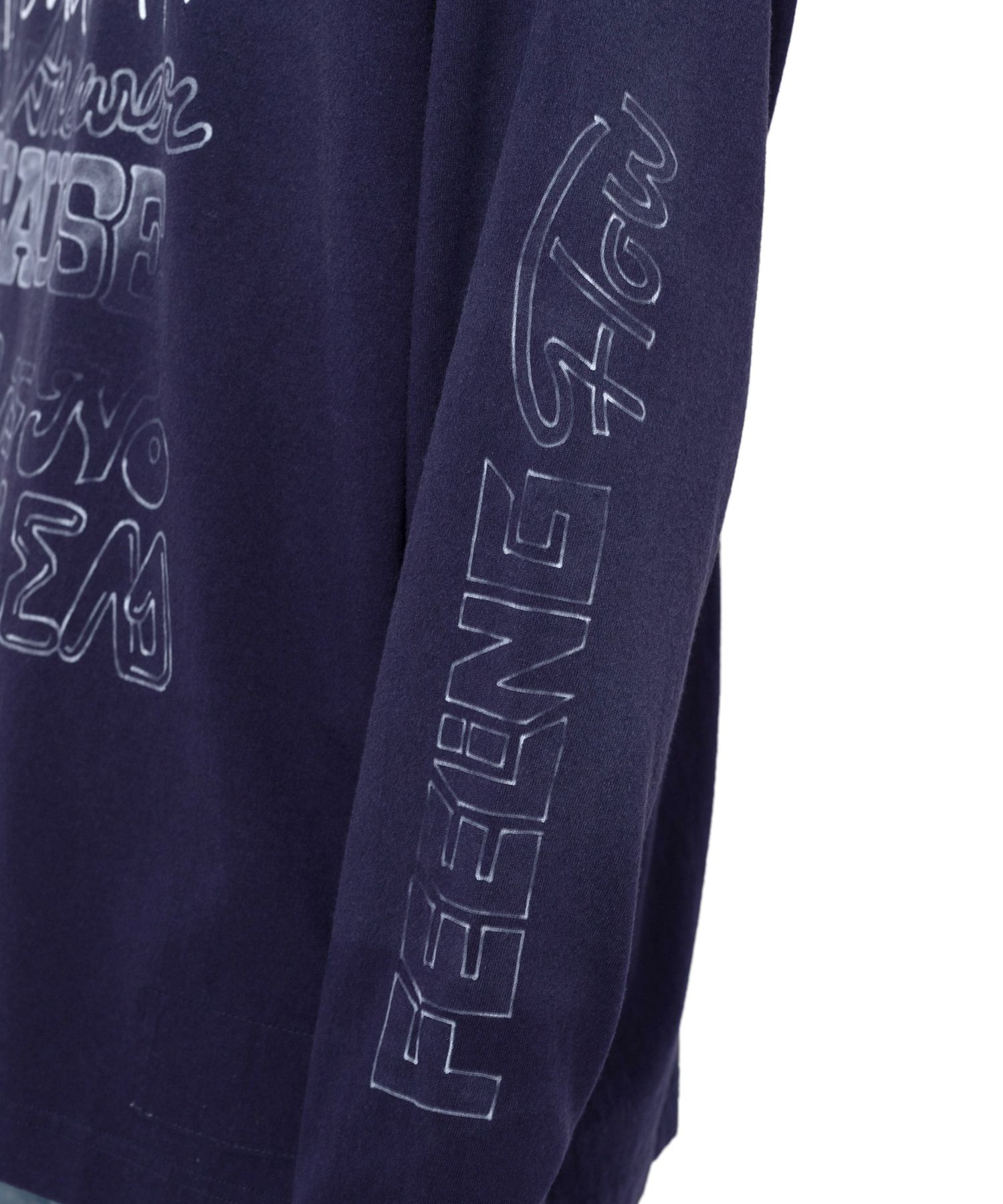 Mendrill X GS. Distressed L/S Tee