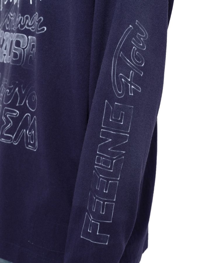 Mendrill X GS. Distressed L/S Tee