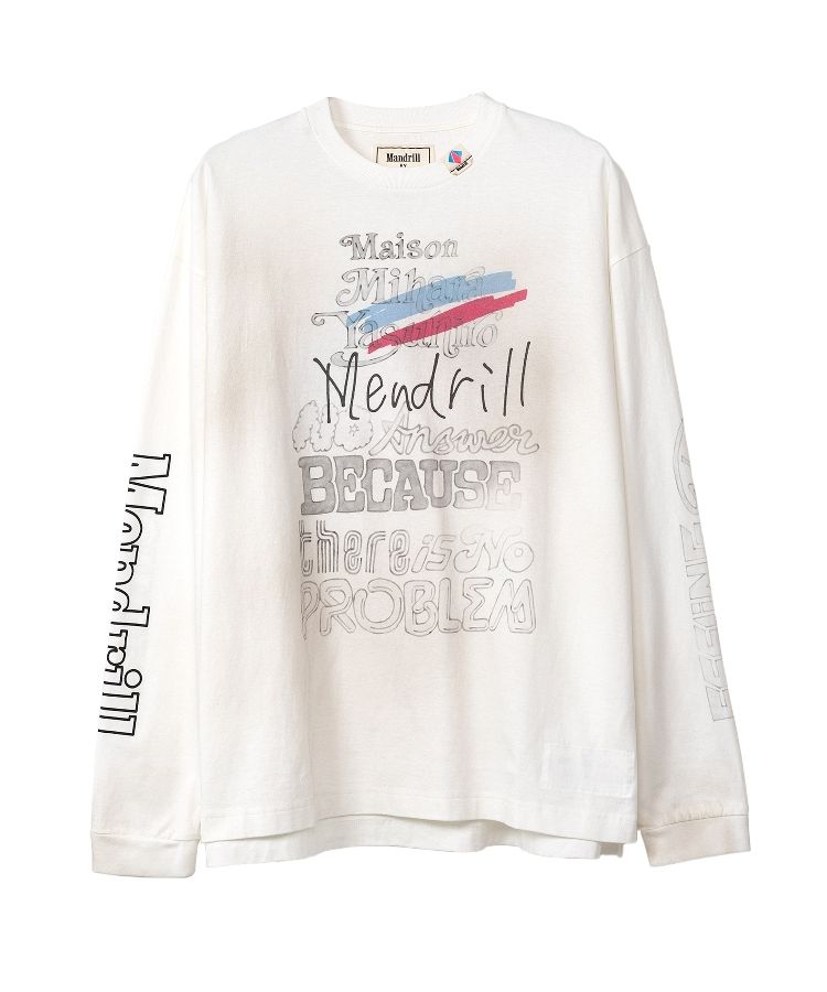 Mendrill X GS. Distressed L/S Tee