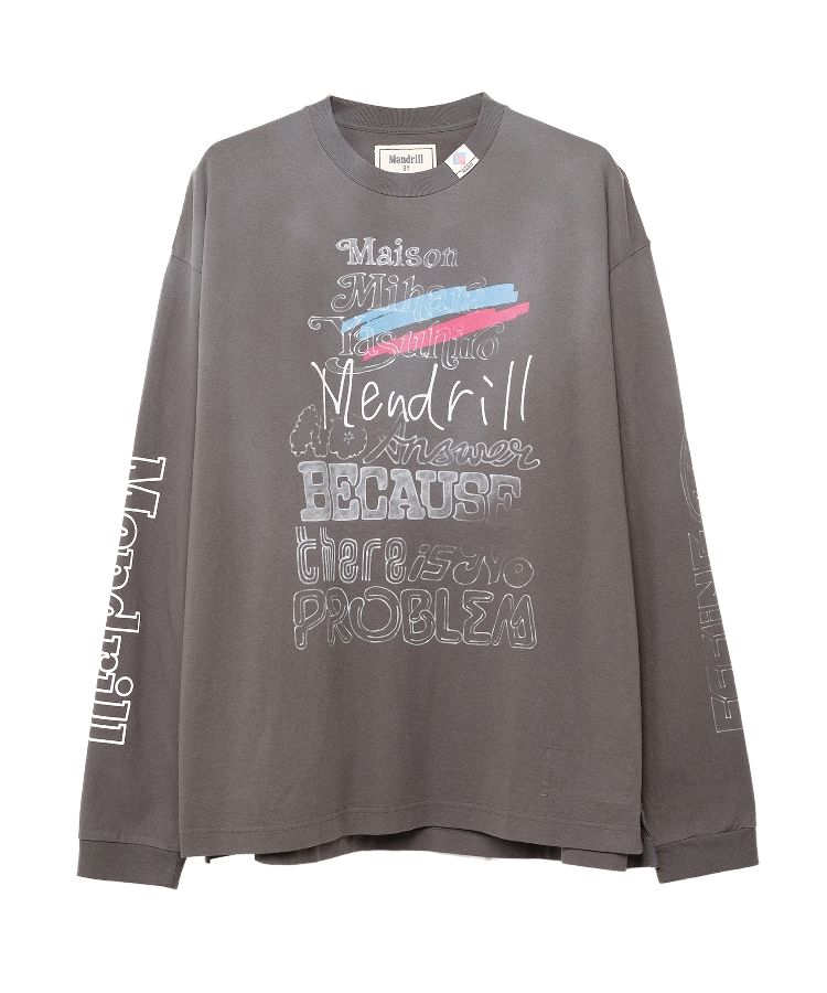 Mendrill X GS. Distressed L/S Tee