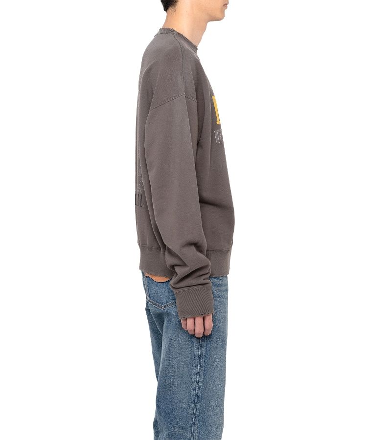 Mendrill X GS. Distressed Pullover Sweatshirt