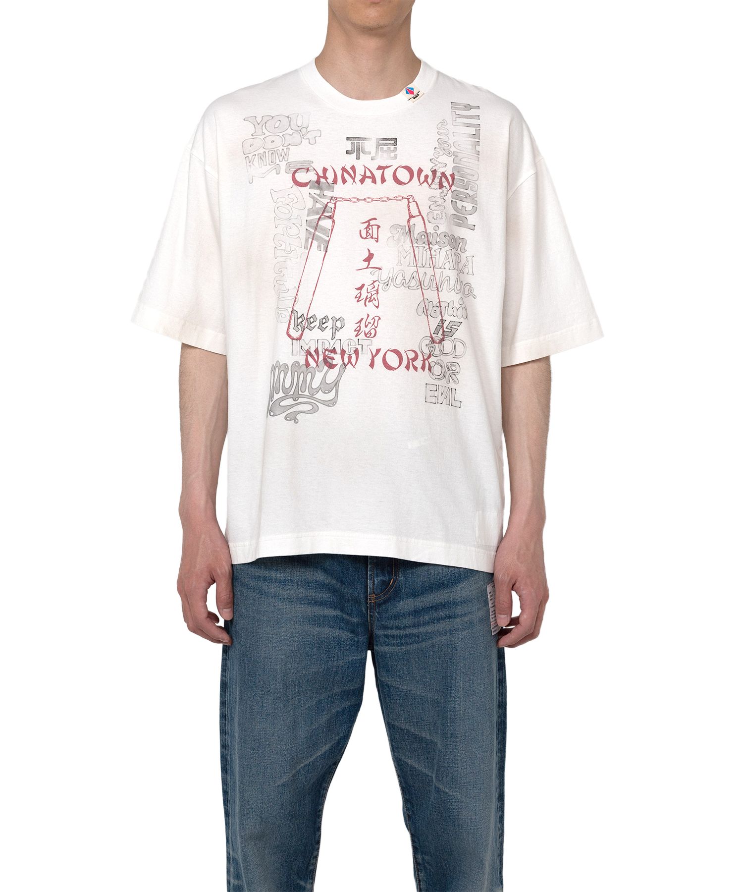 Mendrill X GS. Distressed Tee