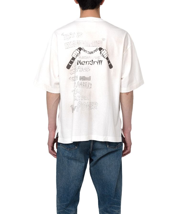 Mendrill X GS. Distressed Tee