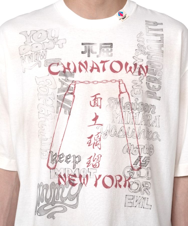 Mendrill X GS. Distressed Tee