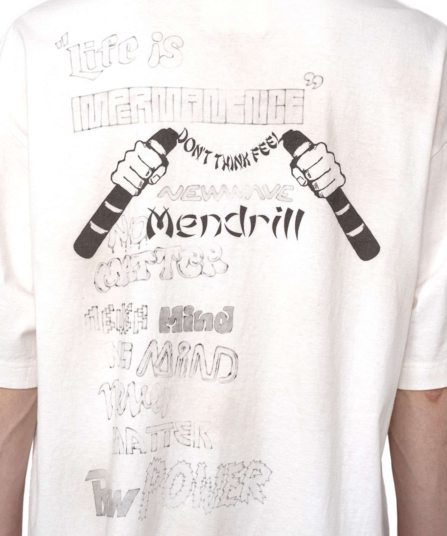 Mendrill X GS. Distressed Tee