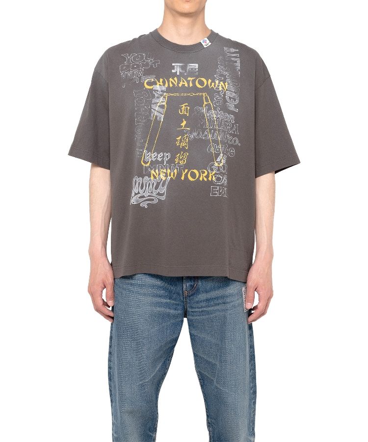 Mendrill X GS. Distressed Tee