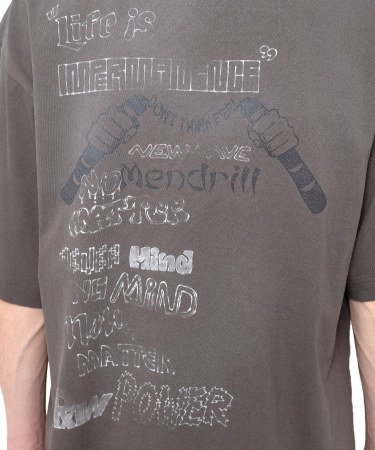 Mendrill X GS. Distressed Tee