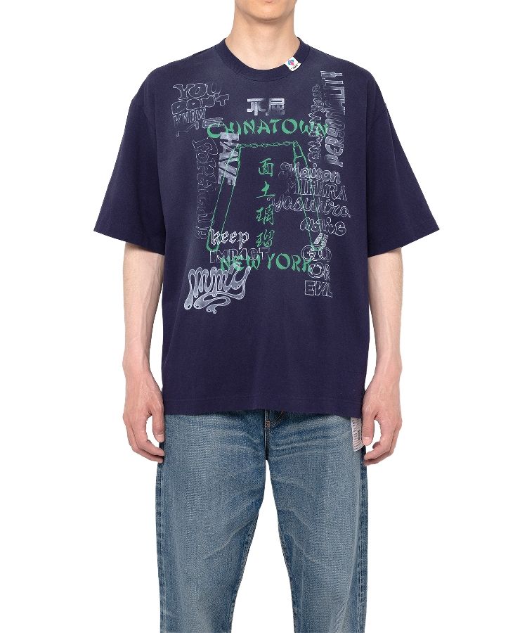 Mendrill X GS. Distressed Tee