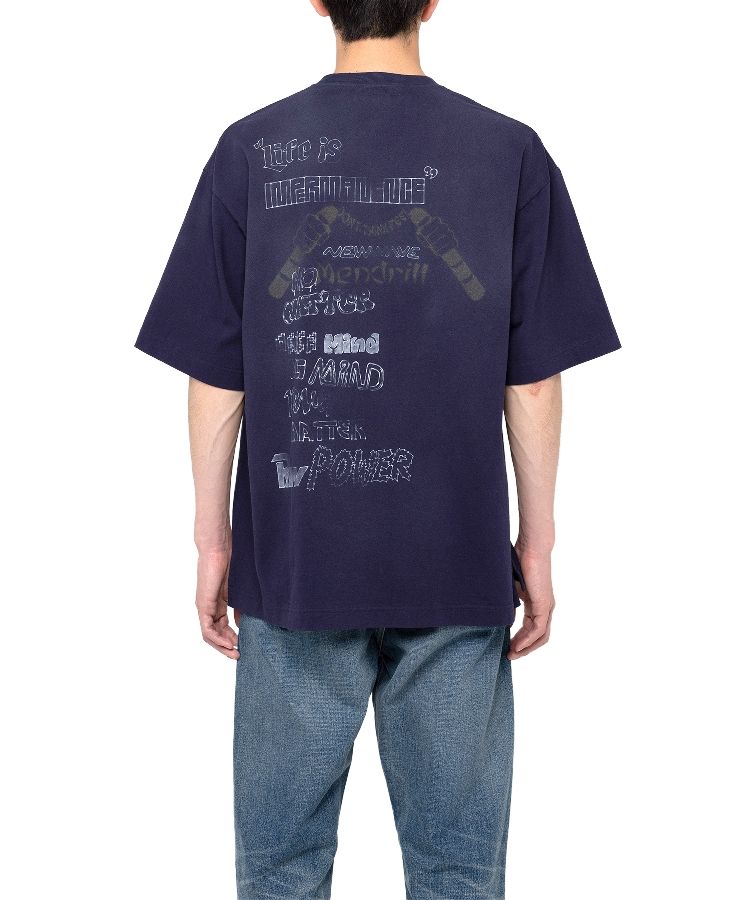 Mendrill X GS. Distressed Tee