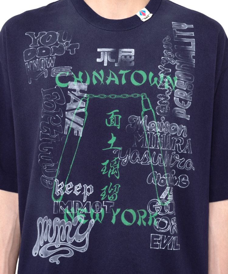 Mendrill X GS. Distressed Tee