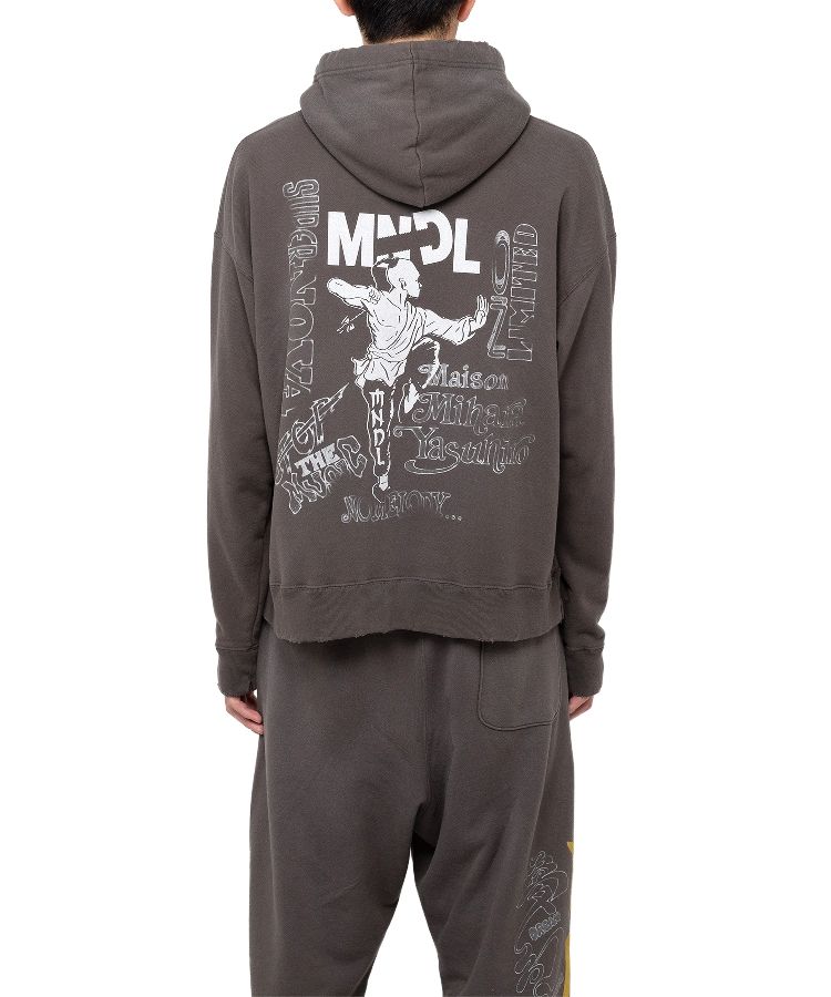 Mendrill X GS. Distressed Hoodie