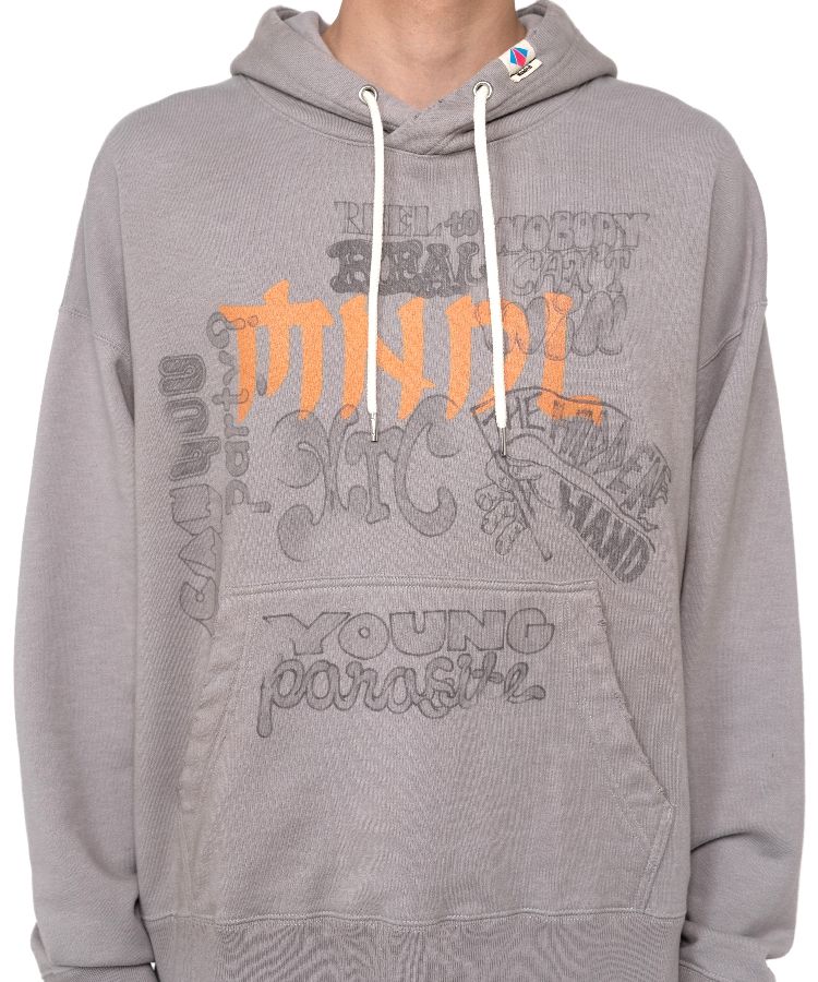 Mendrill X GS. Distressed Hoodie