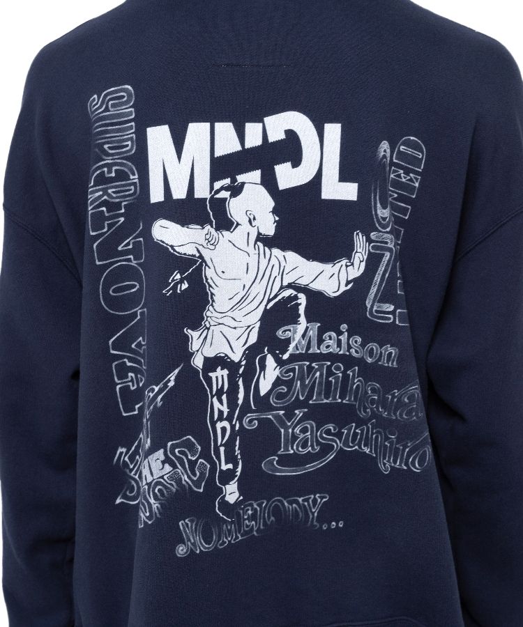 Mendrill X GS. Distressed Hoodie