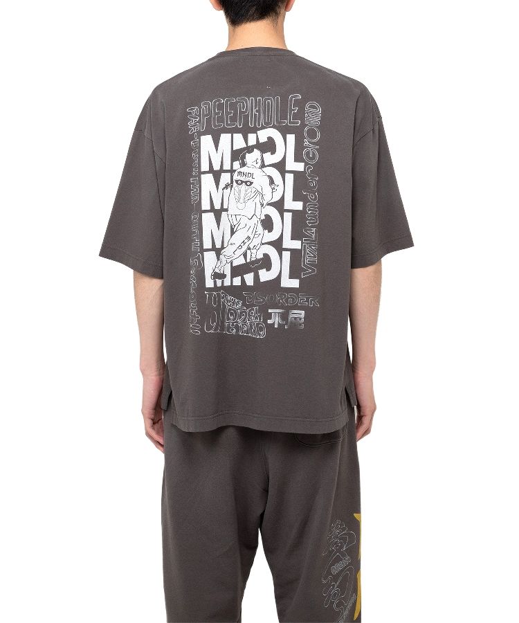 Mendrill X GS. Distressed T-shirt