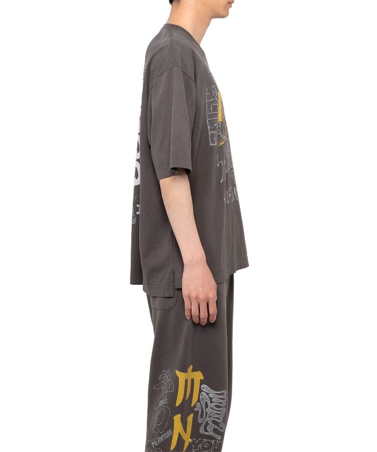 Mendrill X GS. Distressed T-shirt